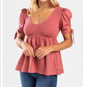 Francescas Collection babydoll top